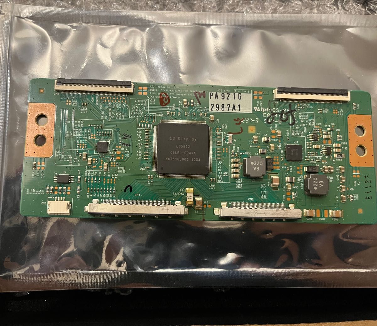 売り切り御免!】 新品 T-CON基板 6870C-0402C 東芝 松下 LG PHILIPS