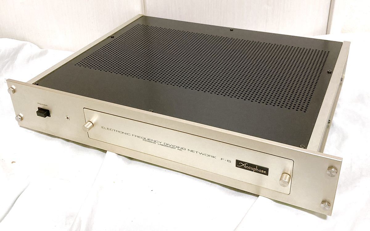 美品】Accuphase アキュフェーズ F-5 マルチチャンネルディバイダー ...