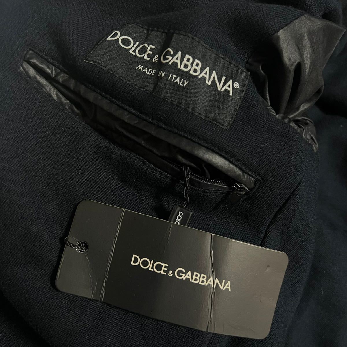 国内品 DOLCE&GABBANA ドルチェ&ガッバーナ マルチポケット 中綿
