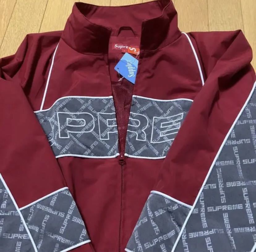 毎日がバーゲンセール supreme jacquard panel track jacket asakusa