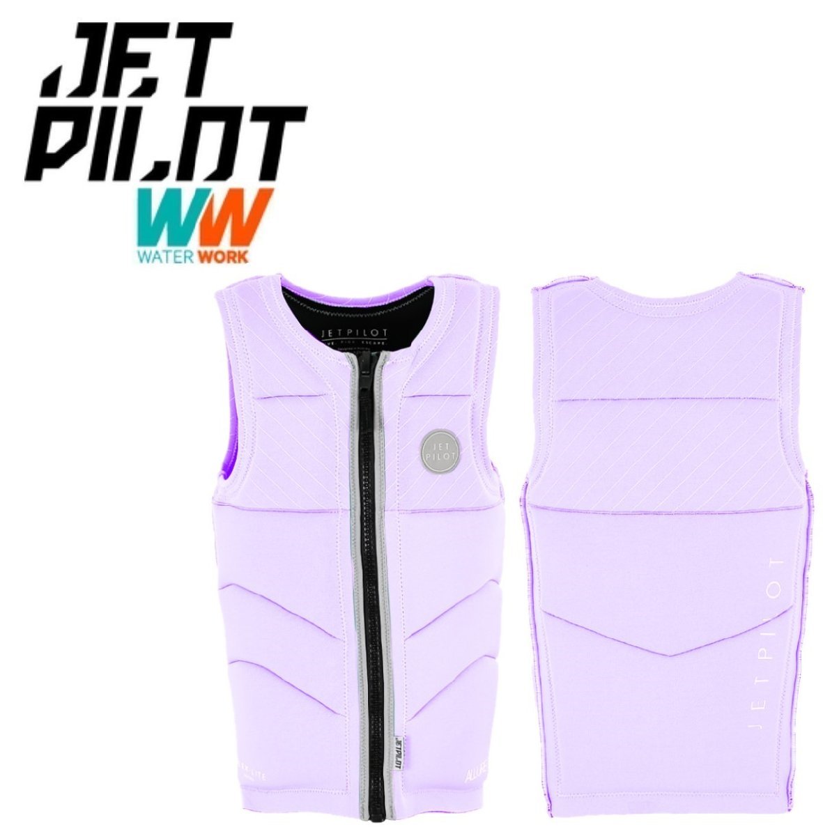 ジェットパイロット JETPILOT 2022 ライフジャケット レディース 送料無料 アリュール F/E ネオベスト JA22304CE パープル 12/L