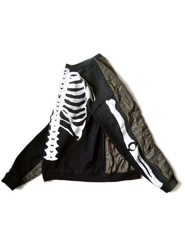 キャピタル KAPITAL 骨 BONE ボーン トレーナー スウェット