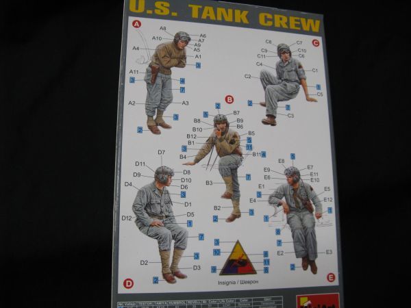 ☆ ミニアート 1/35 U.S. TANK CREW ☆ 的详细信息 | One Map by FROM