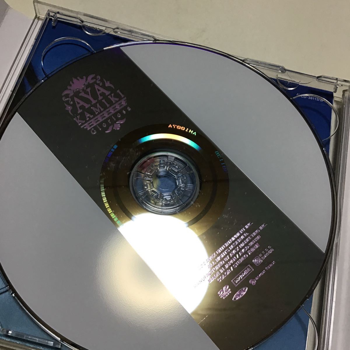 Gloriosa（初回生産限定盤）」 上木彩矢 10年1月に同時発売されたベスト『AYA KAMIKI Greatest Best』とオリジナル『_画像5