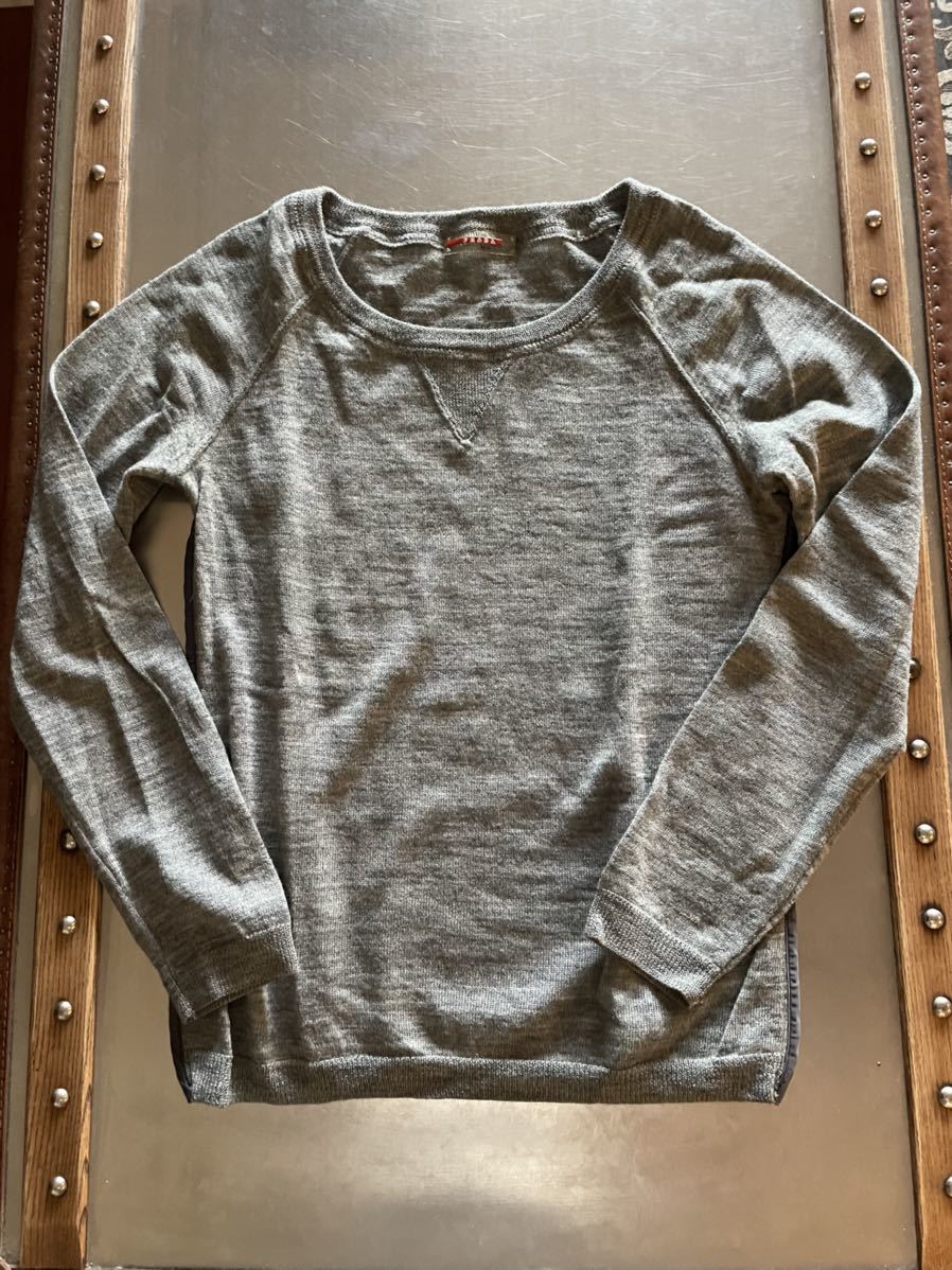 ヤフオク! - PRADA プラダ ニット グレー
