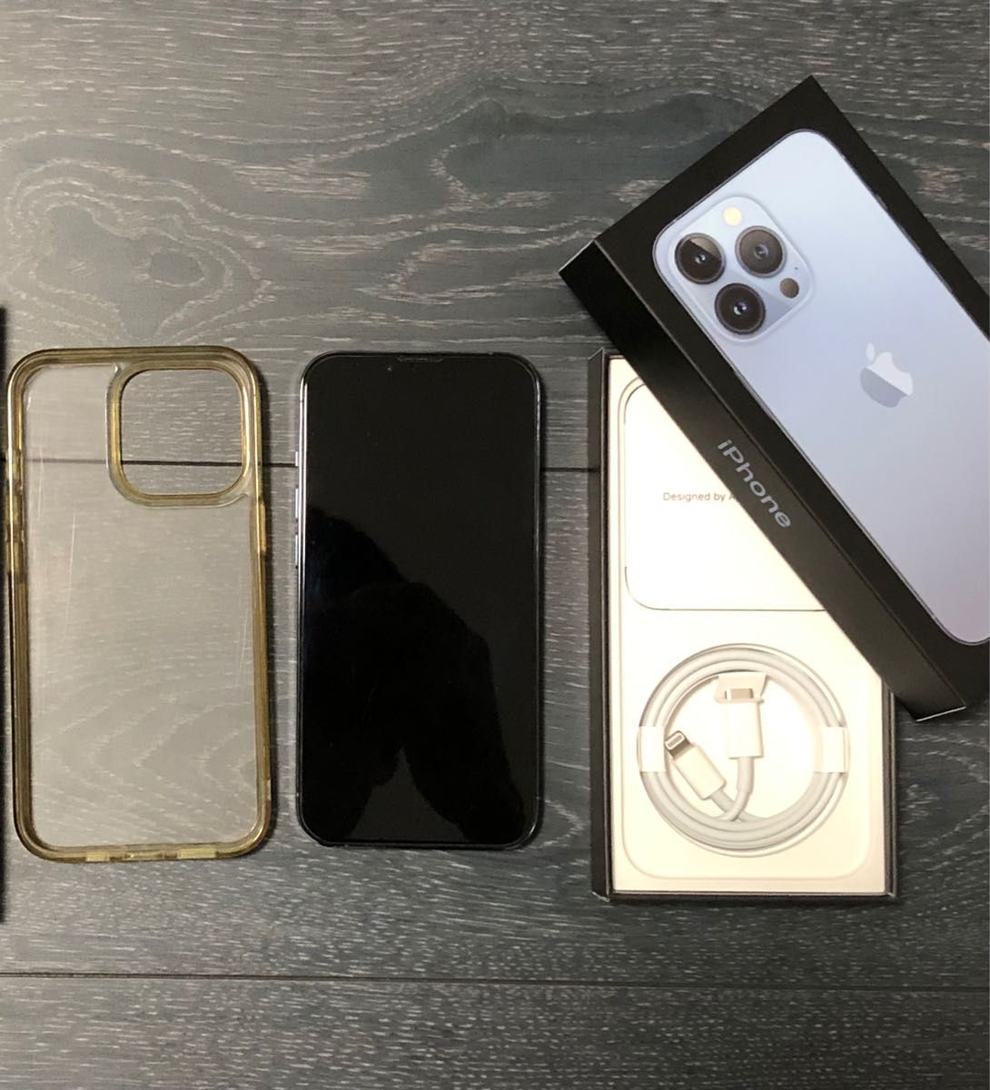 【美品、ケースおまけ】iPhone 13 Pro 128 GB SIMフリー シエラブルー