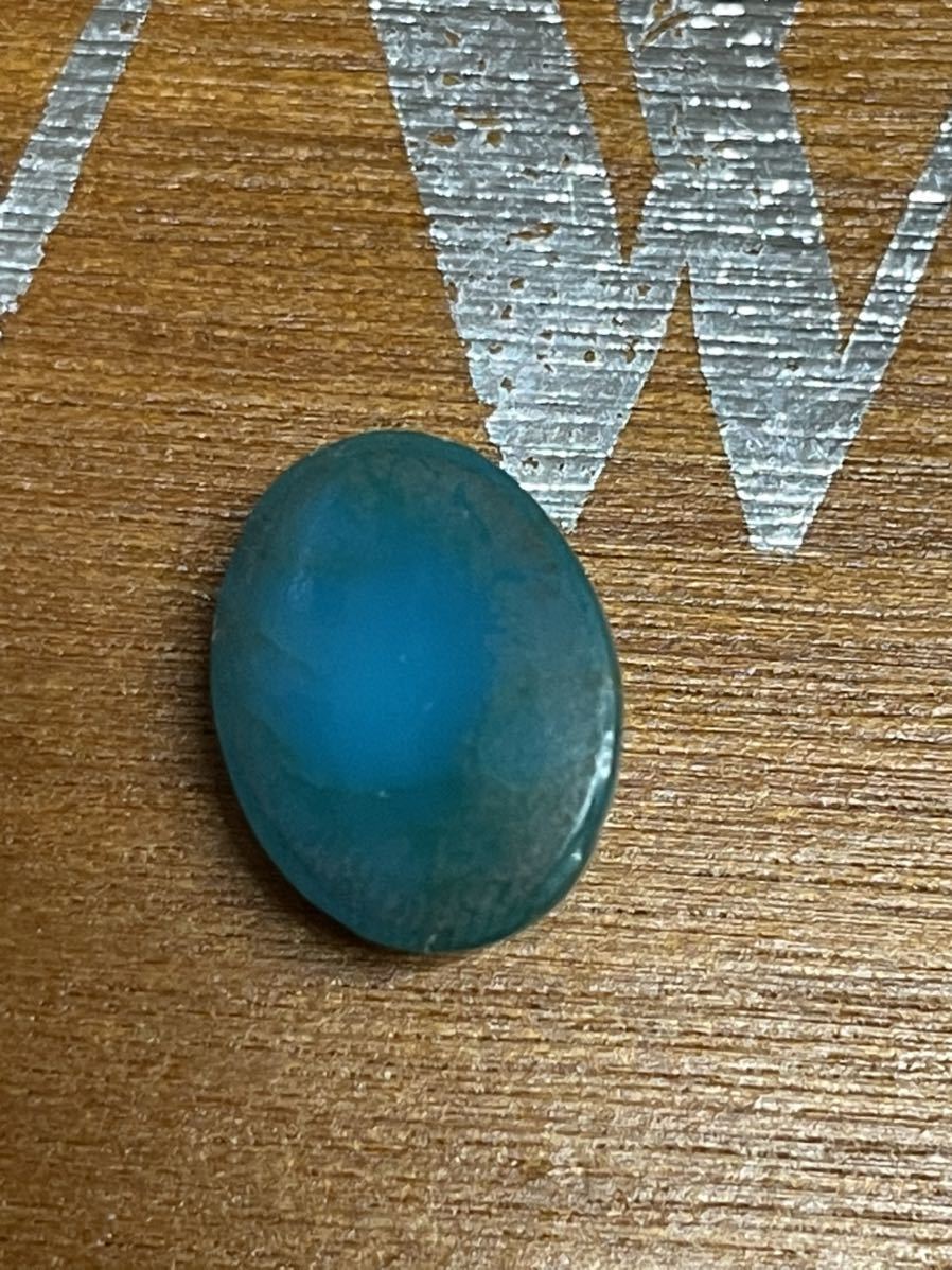 high-gradeターコイズ e 88 天然トルコ石　ルース　turco turquoise jewelry インディアンジュエリー_画像2