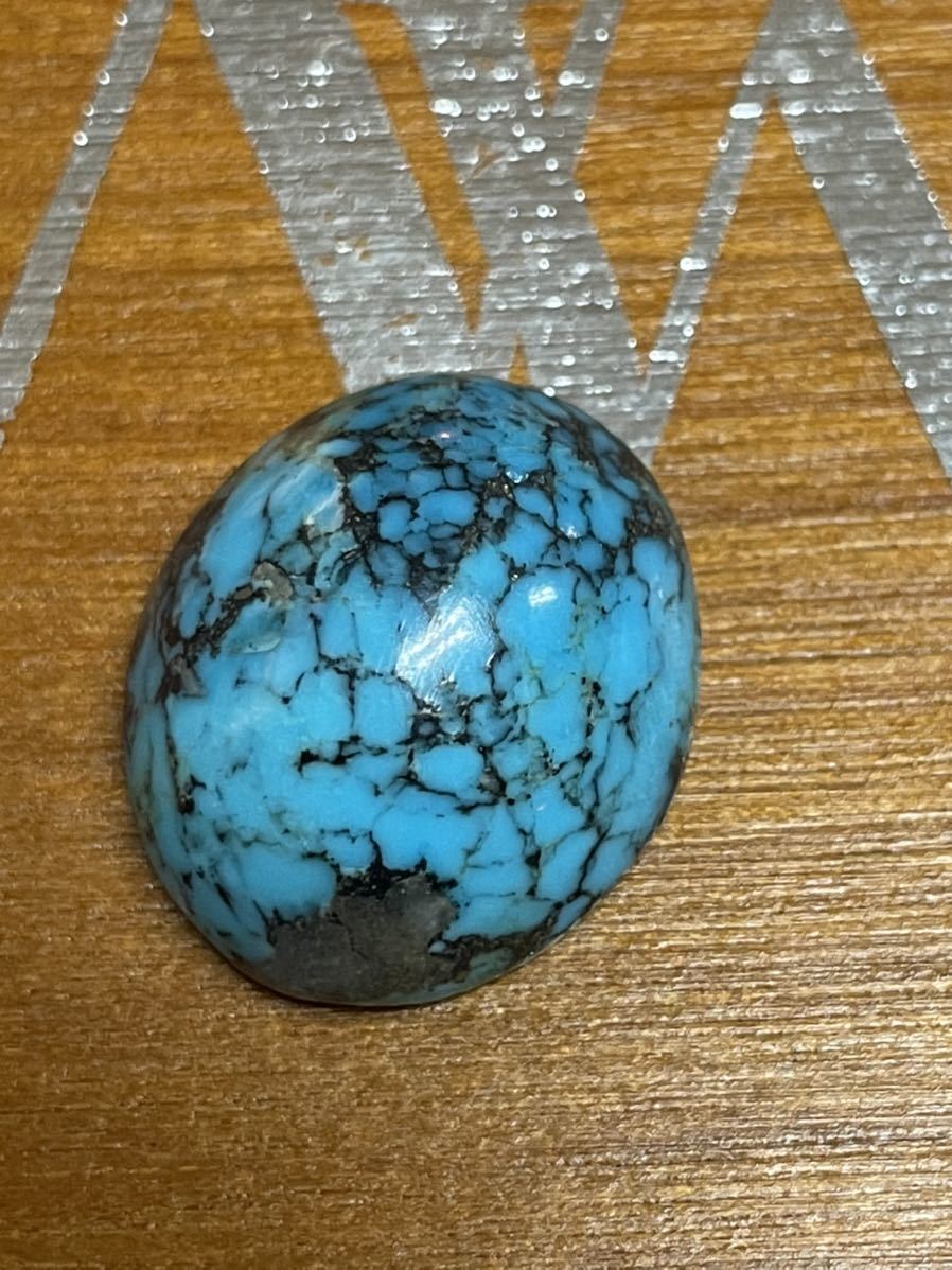 high-gradeターコイズ e 93 天然トルコ石　ルース　turco turquoise jewelry インディアンジュエリー_画像1