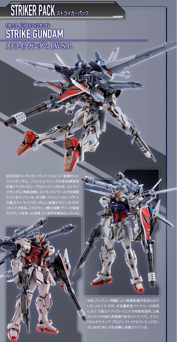 METAL BUILD I.W.S.P. 機動戦士ガンダムSEED オルタナティブストライク