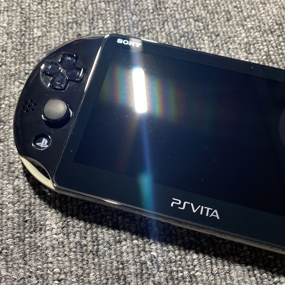 PS Vita Wi-Fiモデル カーキ ブラック 本体のみ