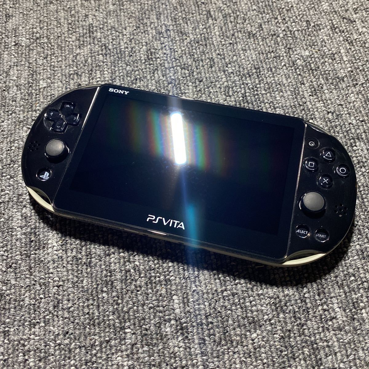 PS Vita Wi-Fiモデル カーキ ブラック 本体のみ