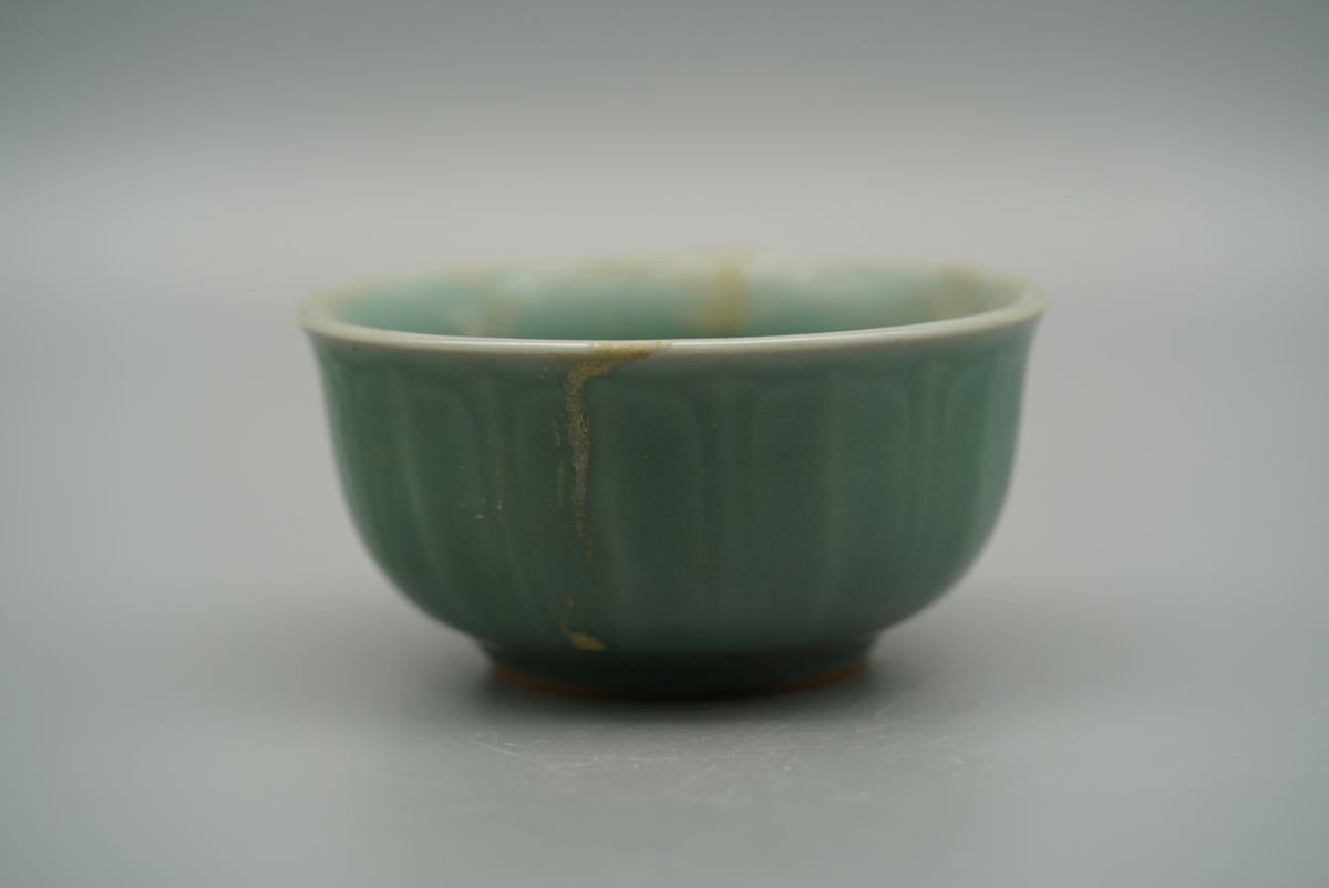 2枚で送料無料 専用です 中国 古茶碗 宋時代 鈞窯紫斑大椀 鉢 - 通販
