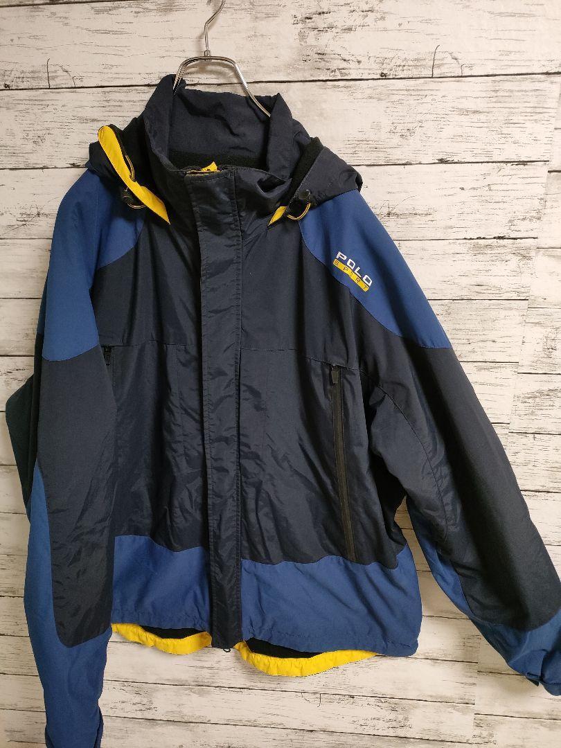 POLO SPORT Ralph Lauren レザー マウンテンパーカー POLO SPORT Ralph Lauren レザー マウンテンパーカー