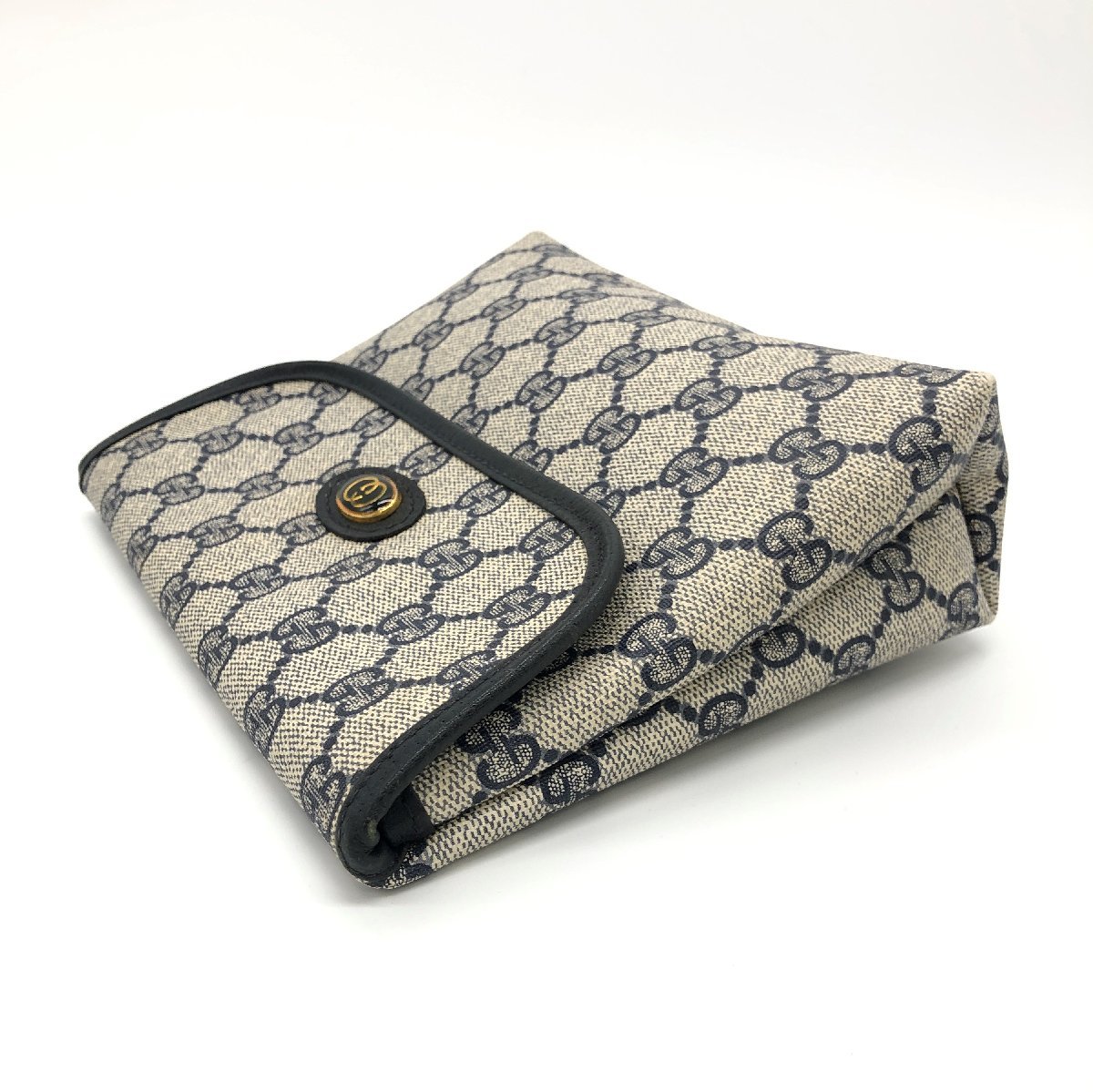 GUCCI グッチ GGスプリーム GG柄 セカンドバッグ ポーチ オールドグッチ 68・039・4494 アクセサリーコレクション PVC