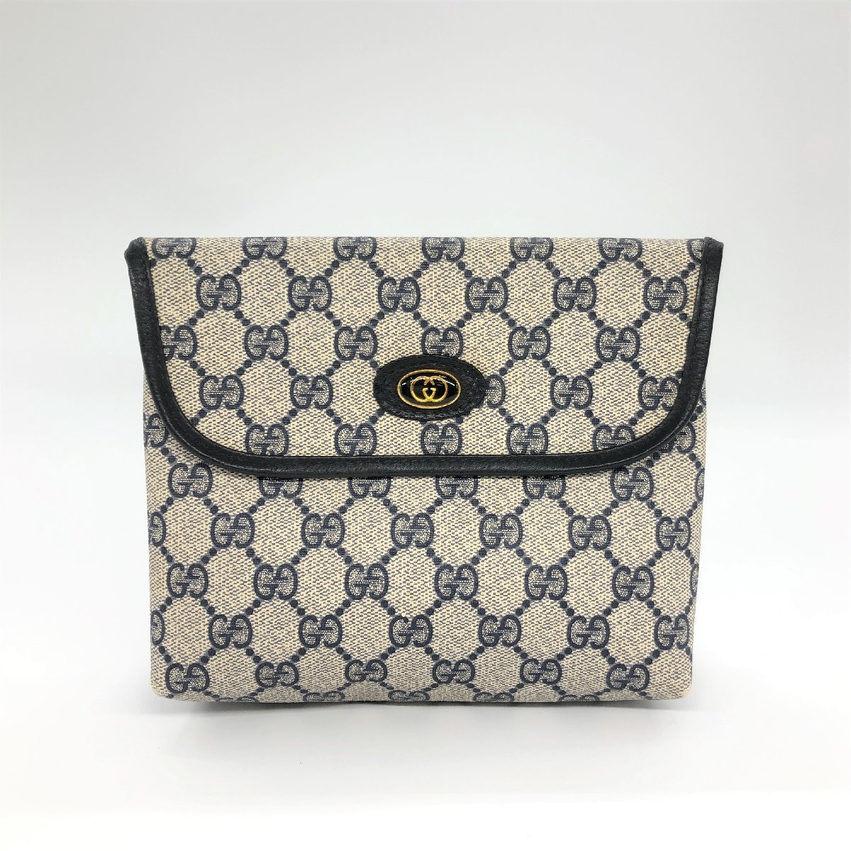 GUCCI グッチ GGスプリーム GG柄 セカンドバッグ ポーチ オールドグッチ 68・039・4494 アクセサリーコレクション PVC