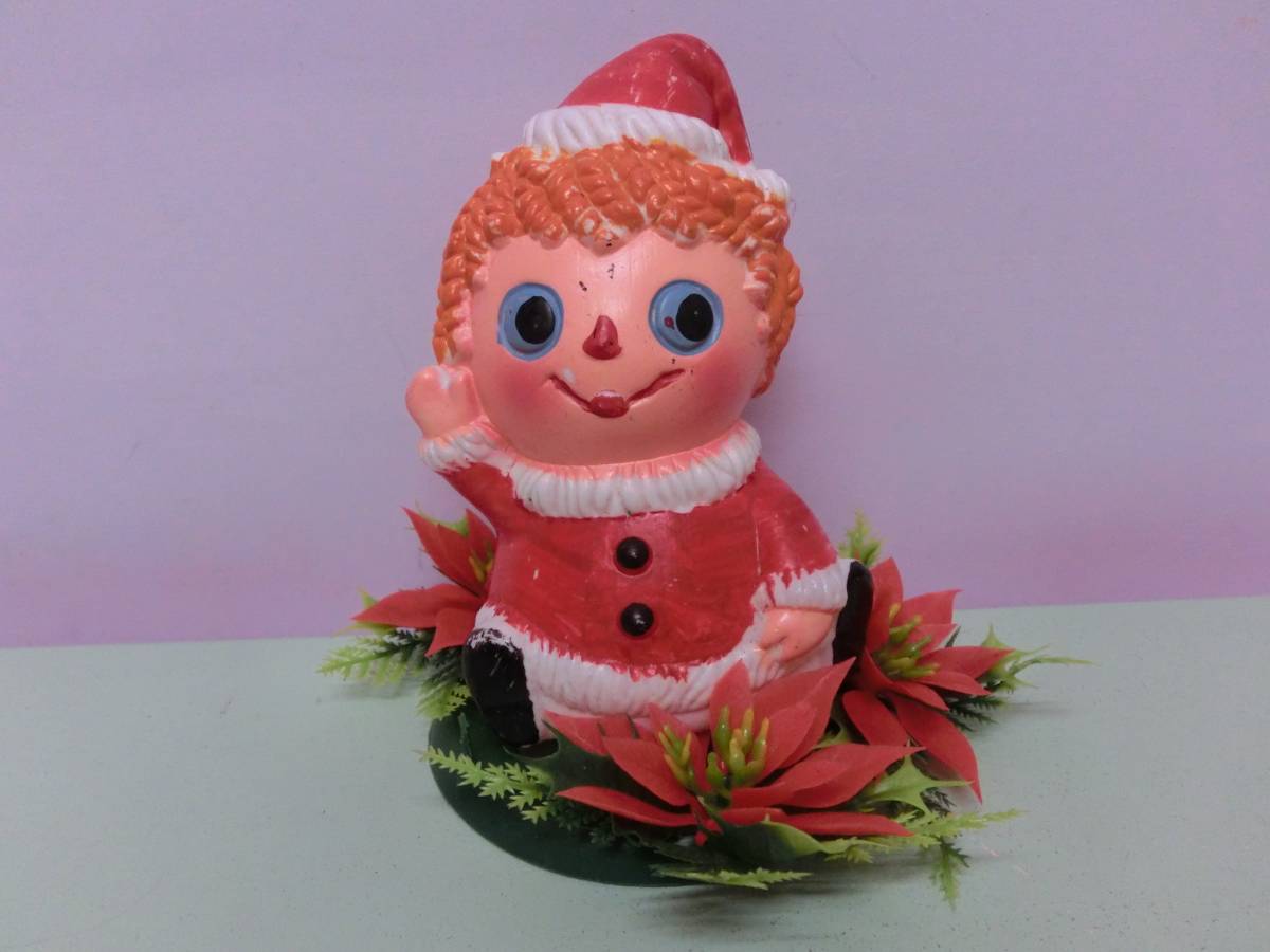  античный поли производства Santa Claus Рождество дисплей украшение lagati* Anne Vintage фигурка кукла VINTAGE Christmas