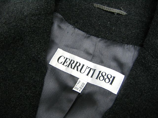 CERRUTI 1881 элегантный . длинное пальто cell ti che ruti