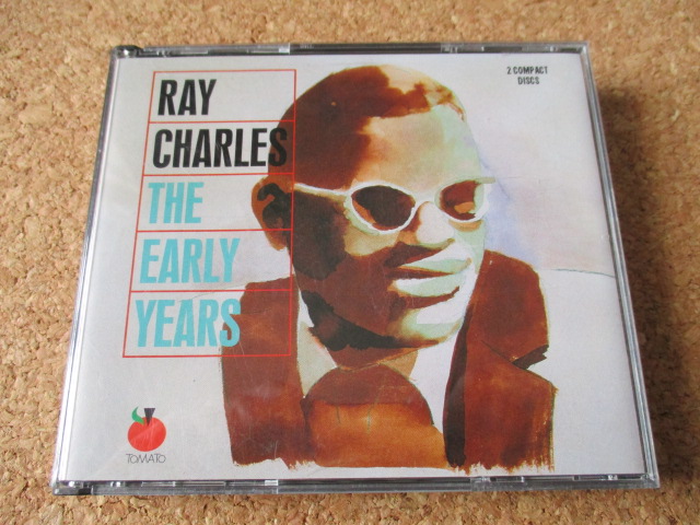 Ray Charles/The Early Years レイ・チャールズ 94年 大傑作・大名盤♪！ 究極濃厚2枚組ベスト♪！ 廃盤♪！ ソウル・レジェンド♪！_画像1