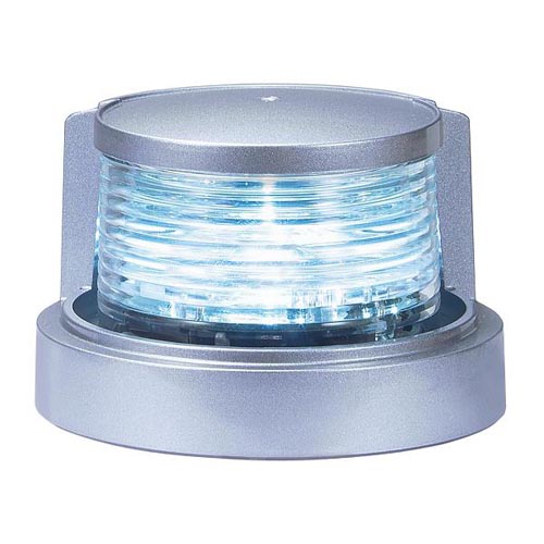 【namihei73】【電装品】第三種前部灯/マストライト/シルバーボディ/LED