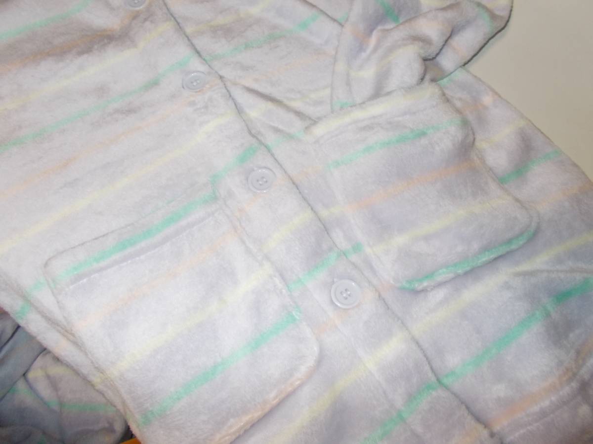 ★№6【長袖・長ズボン】レディース あったかふわふわ パジャマ♪Lサイズ_色・柄は異なります。