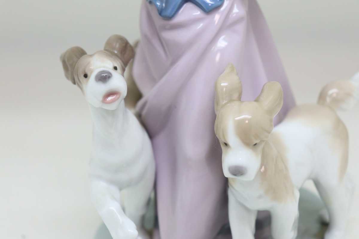 リヤドロ LLADRO 少女と犬 5761 フィギュリン 陶器人形 置物 リヤドロ LLADRO 少女と犬 5761 フィギュリン 陶器人形 置物