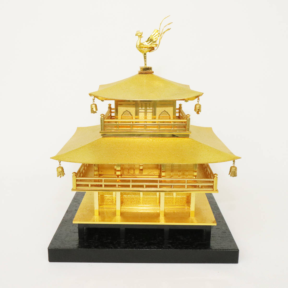 金閣寺置物金色鹿苑寺金属工芸模型鳳凰京都M51140-日本風–日本 金閣寺置物金色鹿苑寺金属工芸模型鳳凰京都M51140-日本風–日本