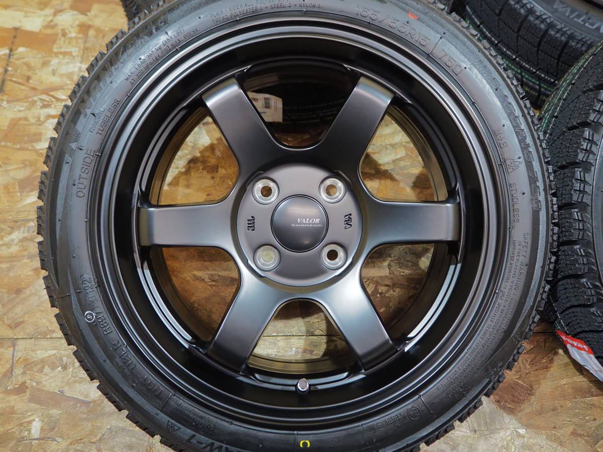 全商品オープニング価格特別価格】 冬用 165 50R15 6.5J 38 4H100 新品