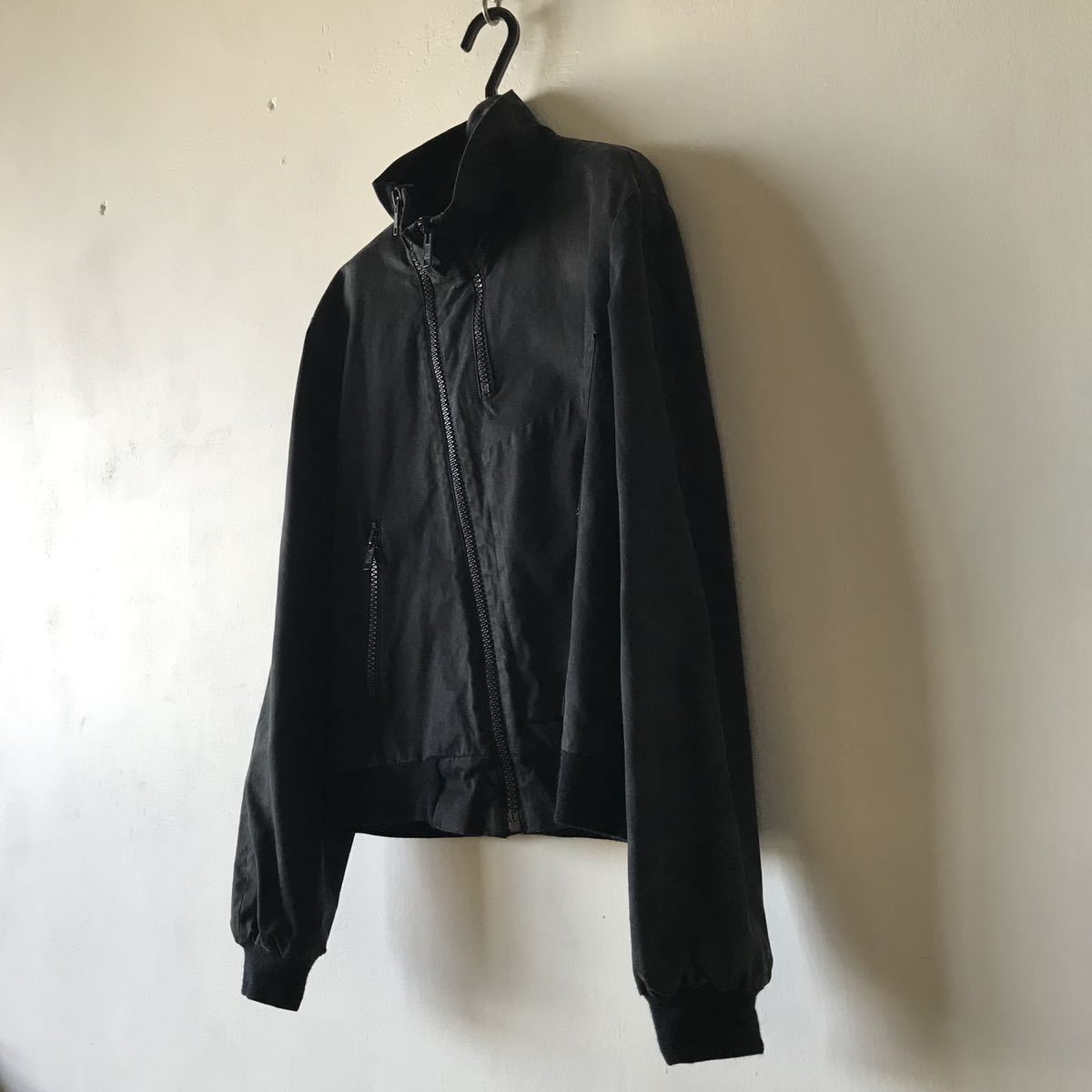 RAF SIMONS SJ8144 ブルゾン S Yahoo!オークション - RAF SIMONS ダブルジップブルゾン黒size48