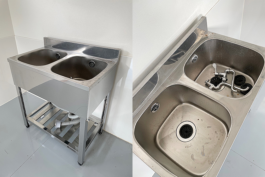 Yahoo!オークション - 福岡 中古美品 azuma アズマ 2槽シンク Yahoo!オークション - 福岡 中古美品 azuma アズマ 2槽シンク