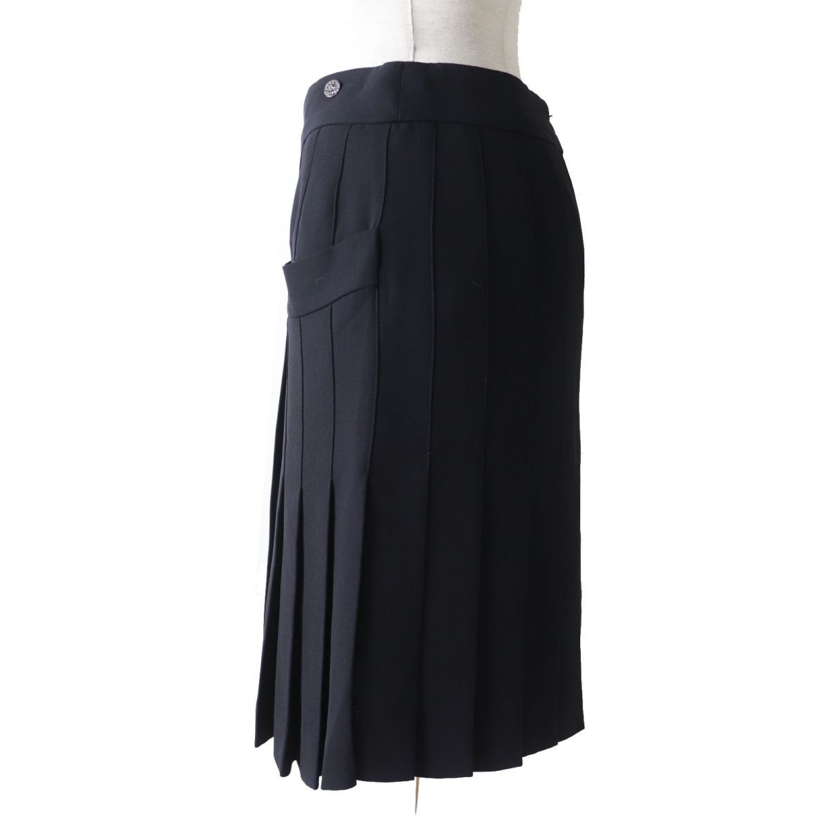 極美品◎正規品 フランス製 CHANEL シャネル P44325 レディース ココ