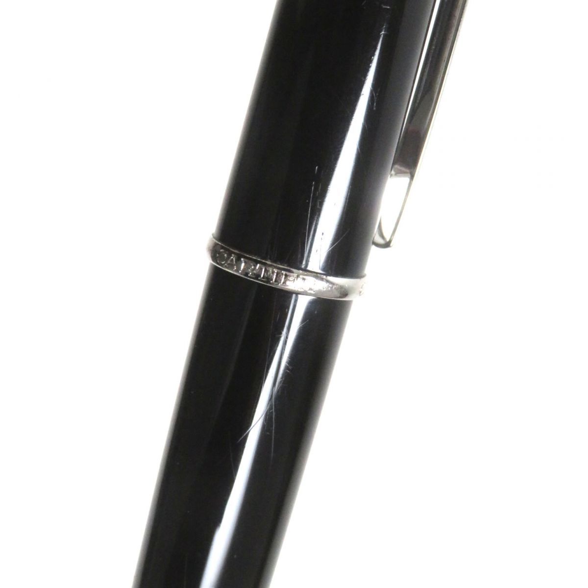 良品▽Cartier カルティエ ディアボロ ドゥ カルティエ 石付き ロゴ
