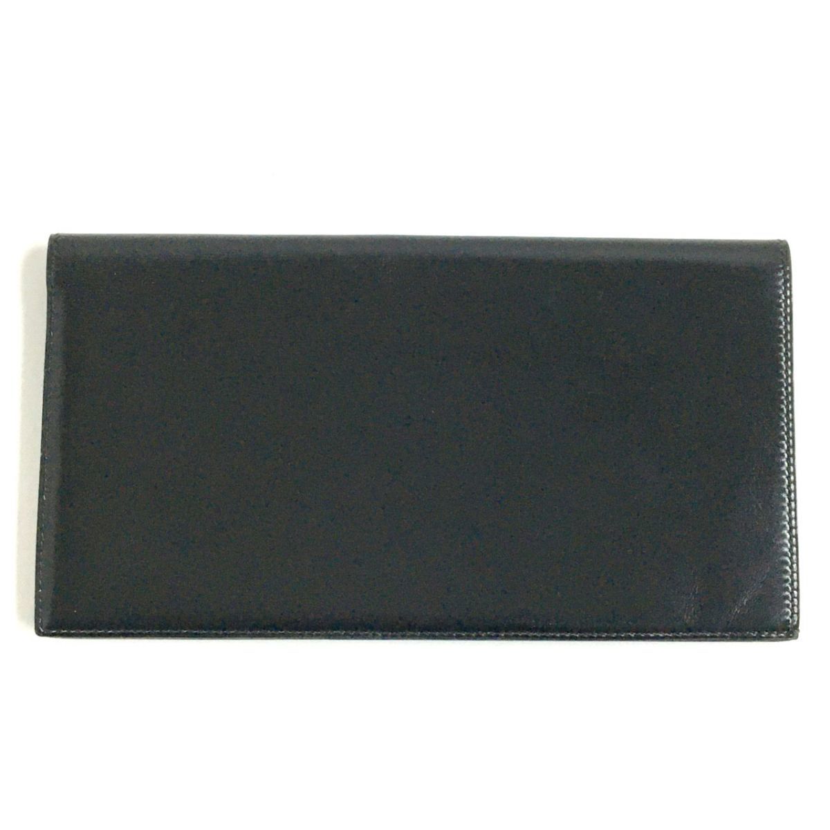 美品▽HERMES エルメス ヴィンテージ ボックスカーフ レザーウォレット