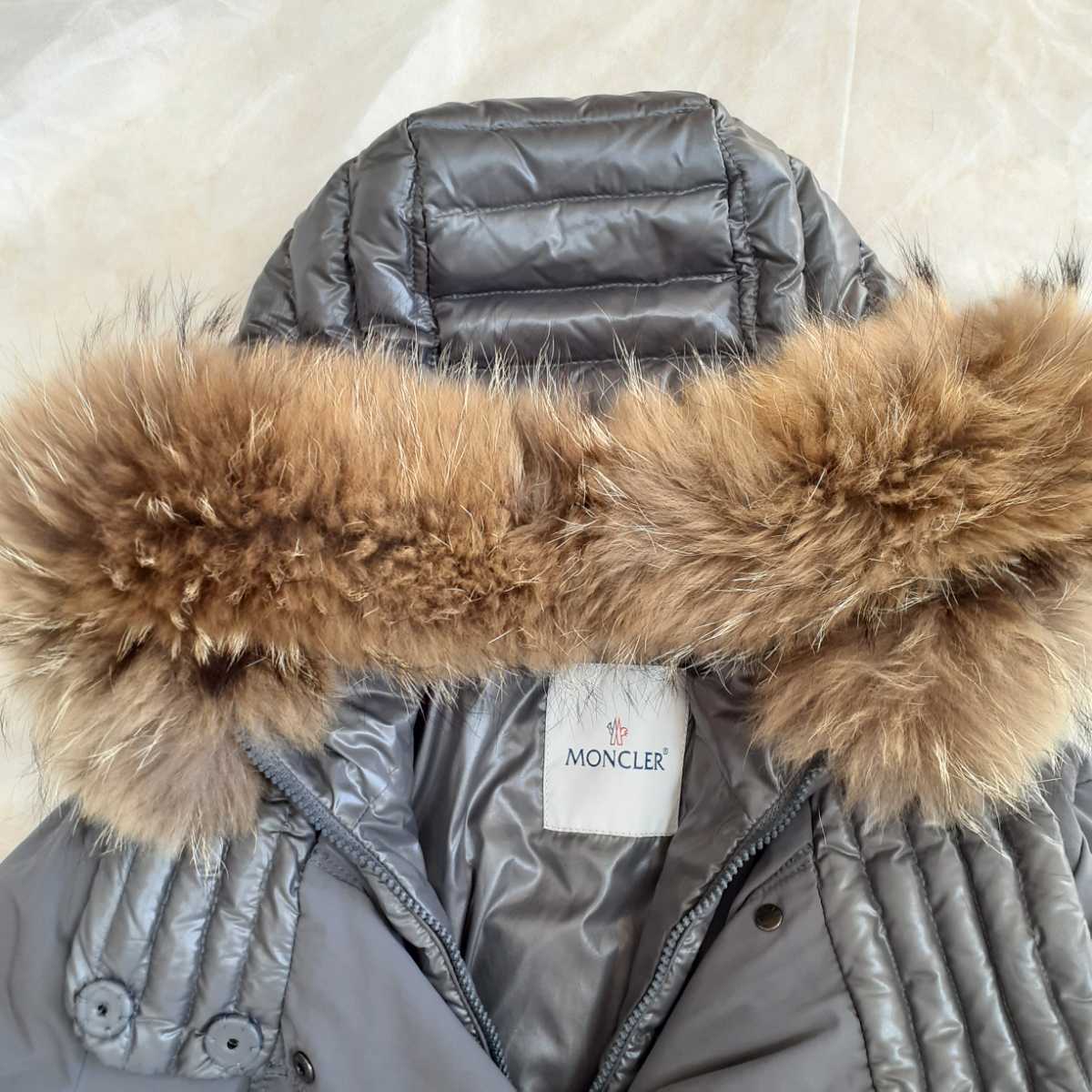 モンクレール、ダウンフェザーコート、サイズ1S.S。MONCLER