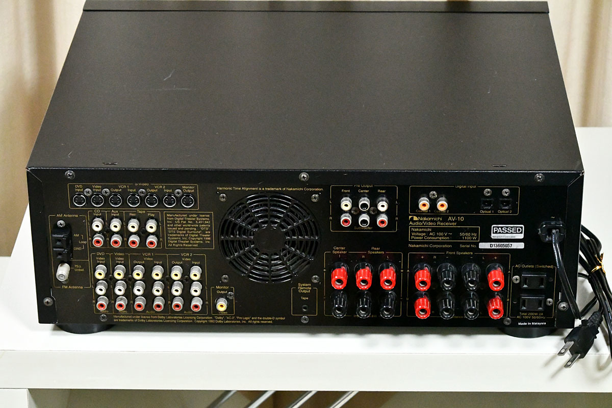 Yahoo!オークション - Nakamichi AV-10 Audio Video Receiver Yahoo!オークション - Nakamichi AV-10 Audio Video Receiver