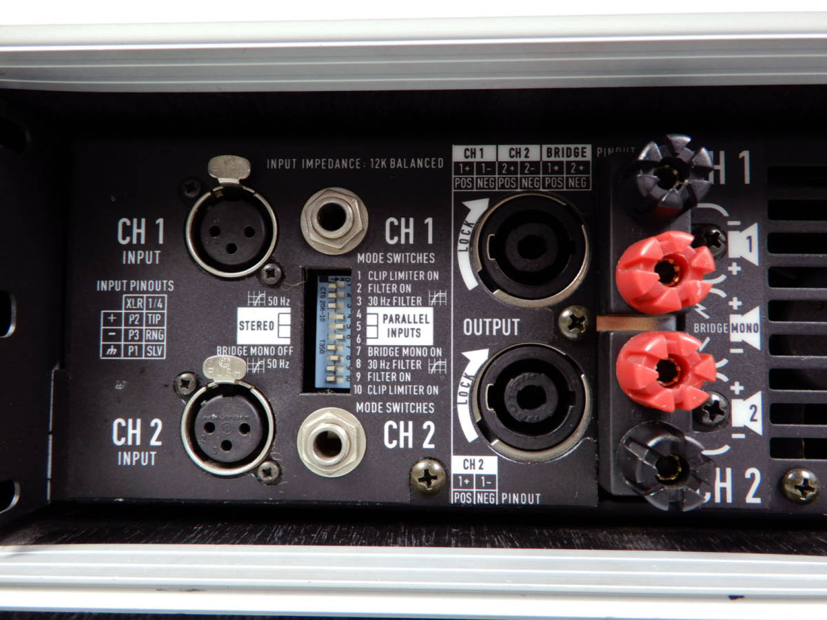 2022新作 QSC PLX1202 レコーディング/PA機器 XV-U2 パワーアンプ