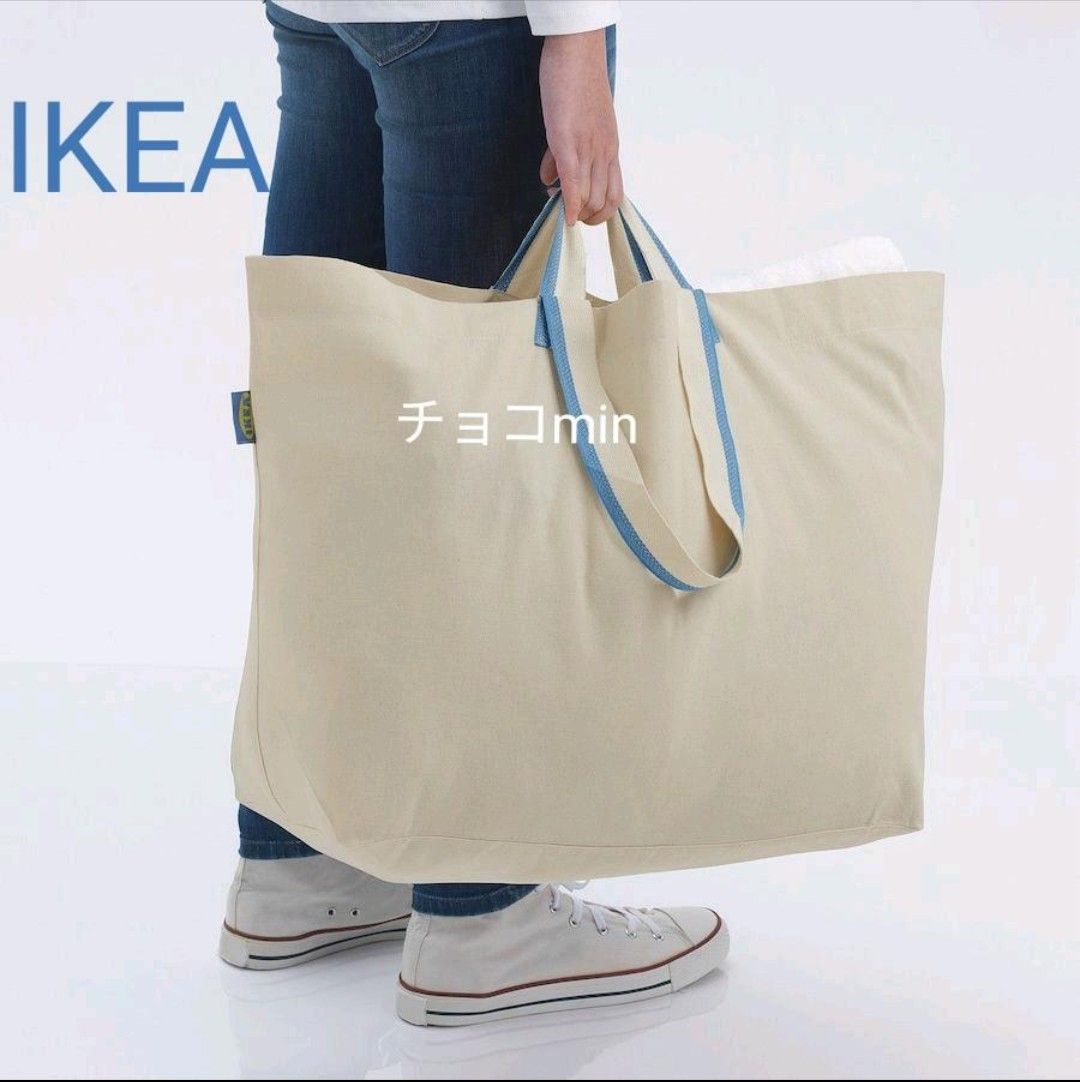 IKEA イケア トートバッグ New キャリーバッグ スピクラク エコバッグ｜PayPayフリマ