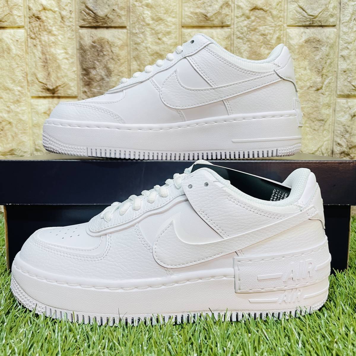 即決 ナイキ エアフォース1 シャドウ 白 ホワイト スニーカー NIKE W AIR FORCE 1 AF1 SHADOW 26.0cm 送料込み CI0919-100_画像5