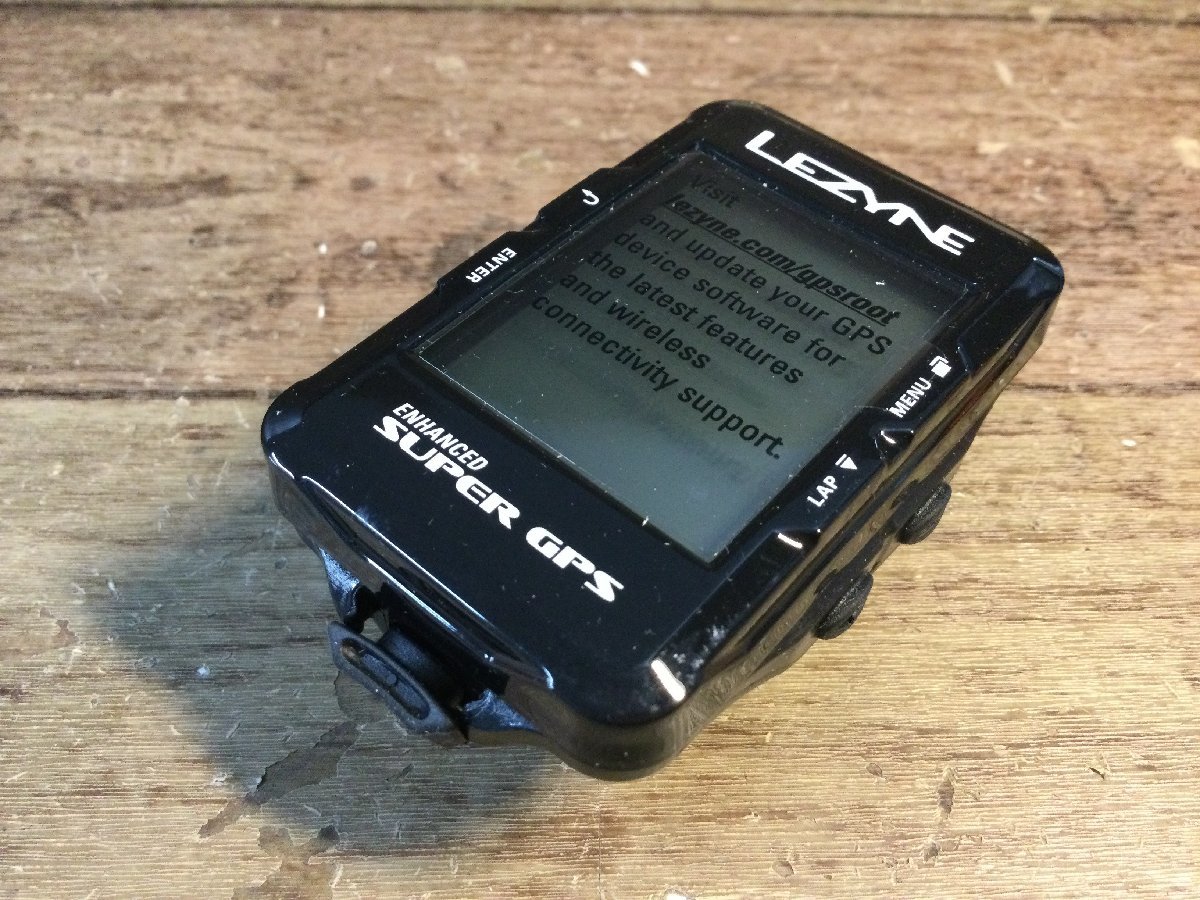 GB201 レザイン LEZYNE スーパー SUPER GPS サイクルコンピューター ※未使用_画像7