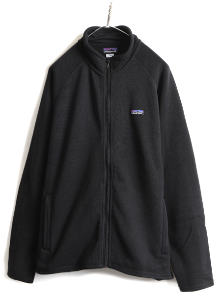 大きいサイズ XL 人気 黒 ■ 14年製 パタゴニア ベターセーター ジャケット メンズ / 古着 Patagonia フリース ジャンパー ブルゾン ニット