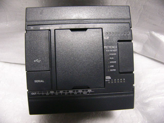 Yahoo!オークション - 未使用に近い KEYENCE PLC KV-N14DT CPU装置 Yahoo!オークション - 未使用に近い KEYENCE PLC KV-N14DT CPU装置