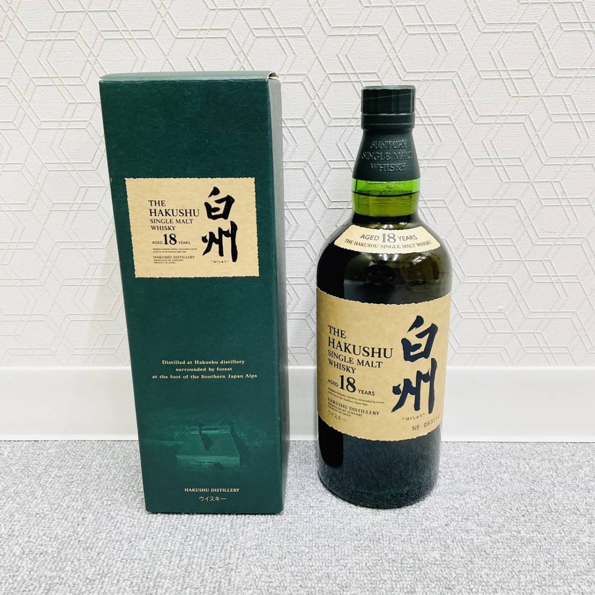 TK3720】1円 ~ 【未開栓】SUNTORY サントリー 白州 18年 シングル