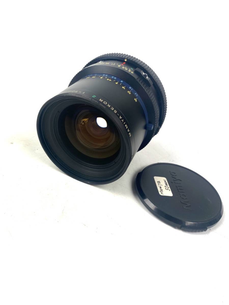 極美品 マミヤ MAMIYA SEKOR Z 50mm F4.5 W 中判カメラ用 レンズ 動作