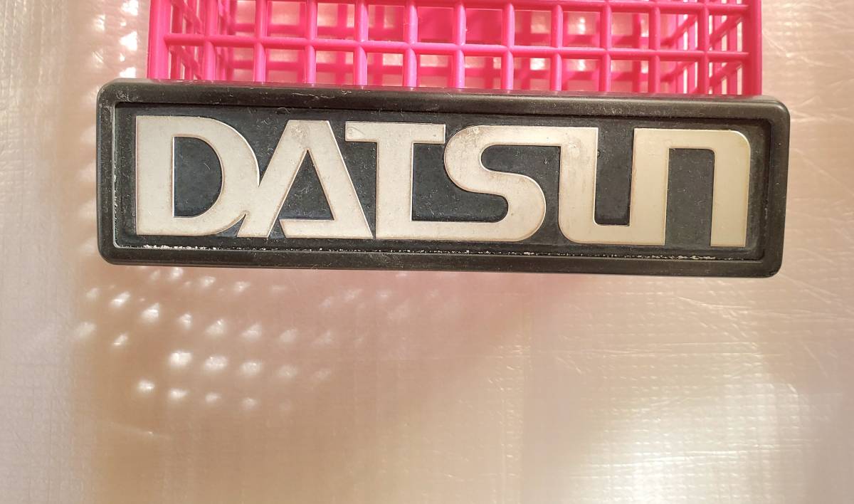  Datsun Truck D21 предыдущий период день основная спецификация лицо поверхность решётка эмблема подлинная вещь один владелец машина из вне сделал Mini грузовик Datsun Truck старый машина 