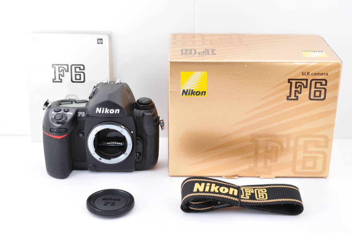 新品同様 #DJ09 Nikon F6 35mm SLR フィルムカメラ 箱付き 超絶美品