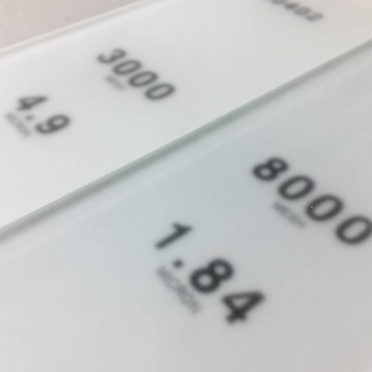 1円~ シャプトン 硝子砥石 #3000 #8000 2本セット 50402/50803 中砥石 仕上げ砥石 包丁 刃物 鉈 研ぎ ガラス 1スタ 北E3