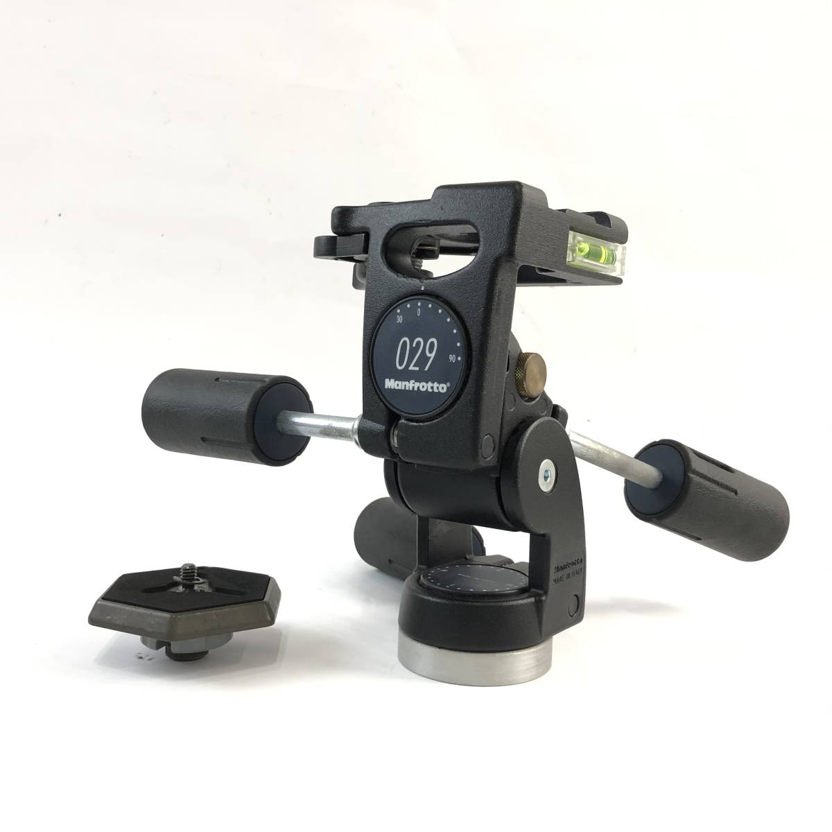 Yahoo!オークション - Manfrotto 029 3way雲台 クイックシュー付...