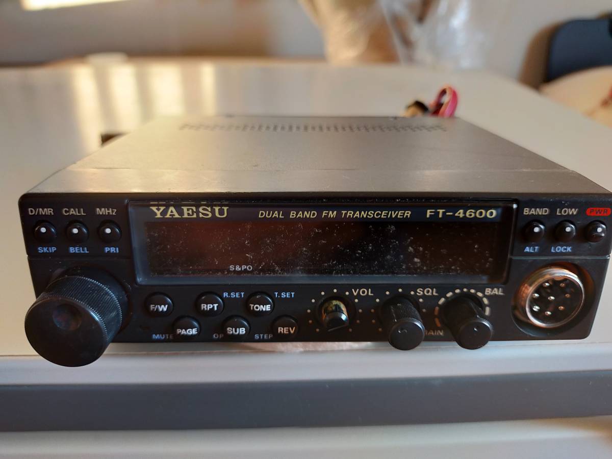ジャンク Ft 4600 八重洲 Yahoo!オークション - YAESU ヤエスFT-4600 144/430MHz