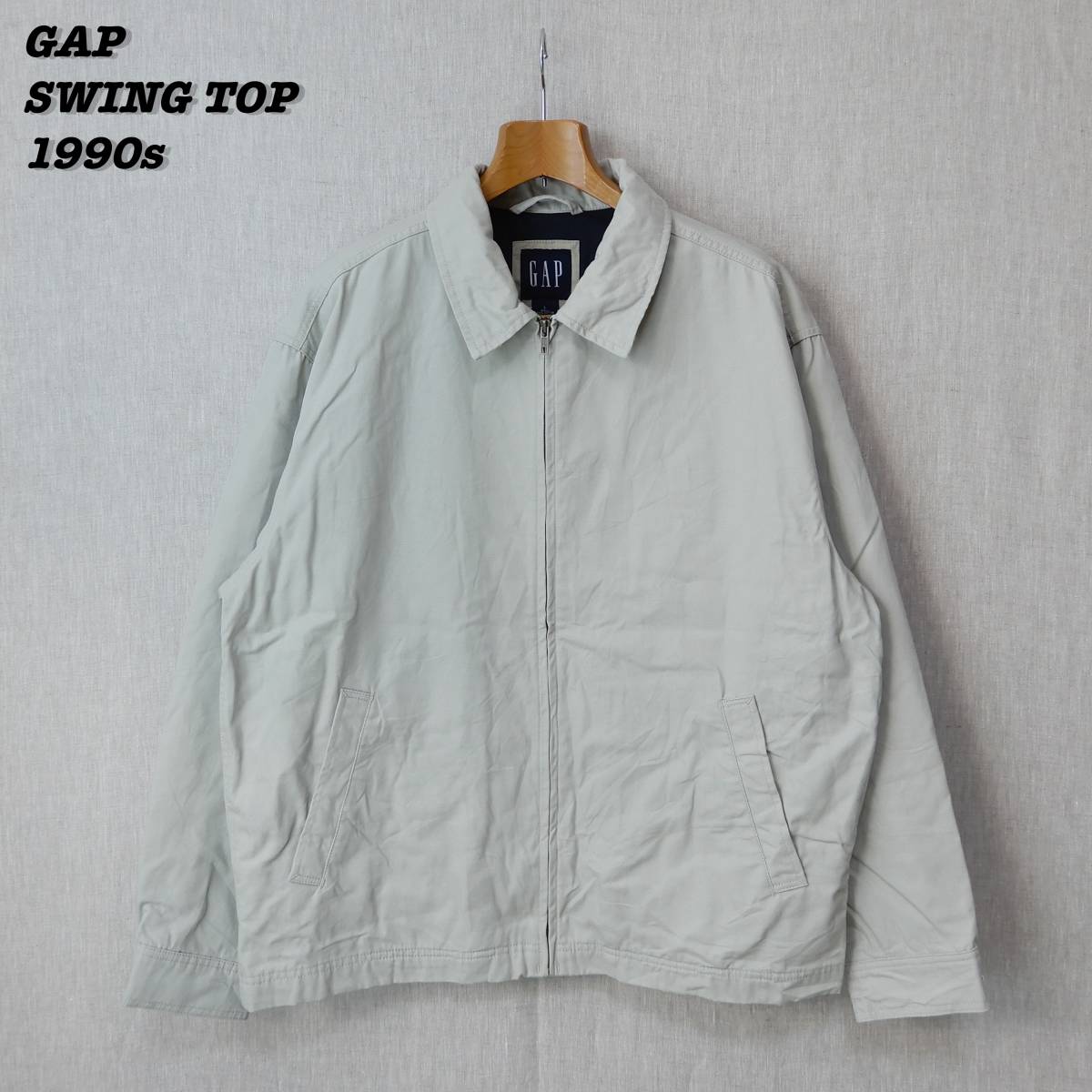 GAP COTTON SWING TOP JACKET L OLD GAP 1990s ギャップ コットンスウィングトップ ジャケット  オールドギャップ 1990年代