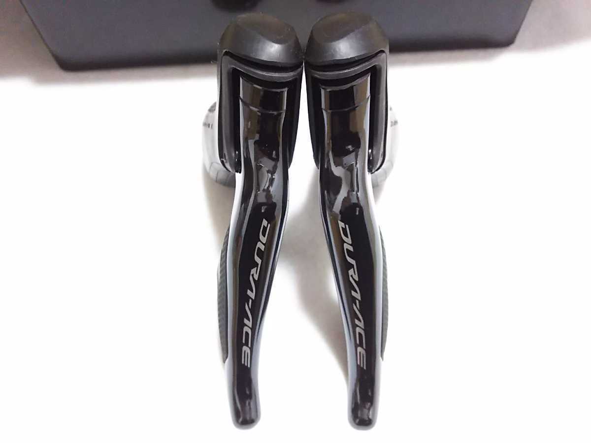 未走行美品 SHIMANO DURA-ACE ST-R9150 2x11s 電動Di2 STIレバー 左右セット シマノ デュラエース ST9150_画像2