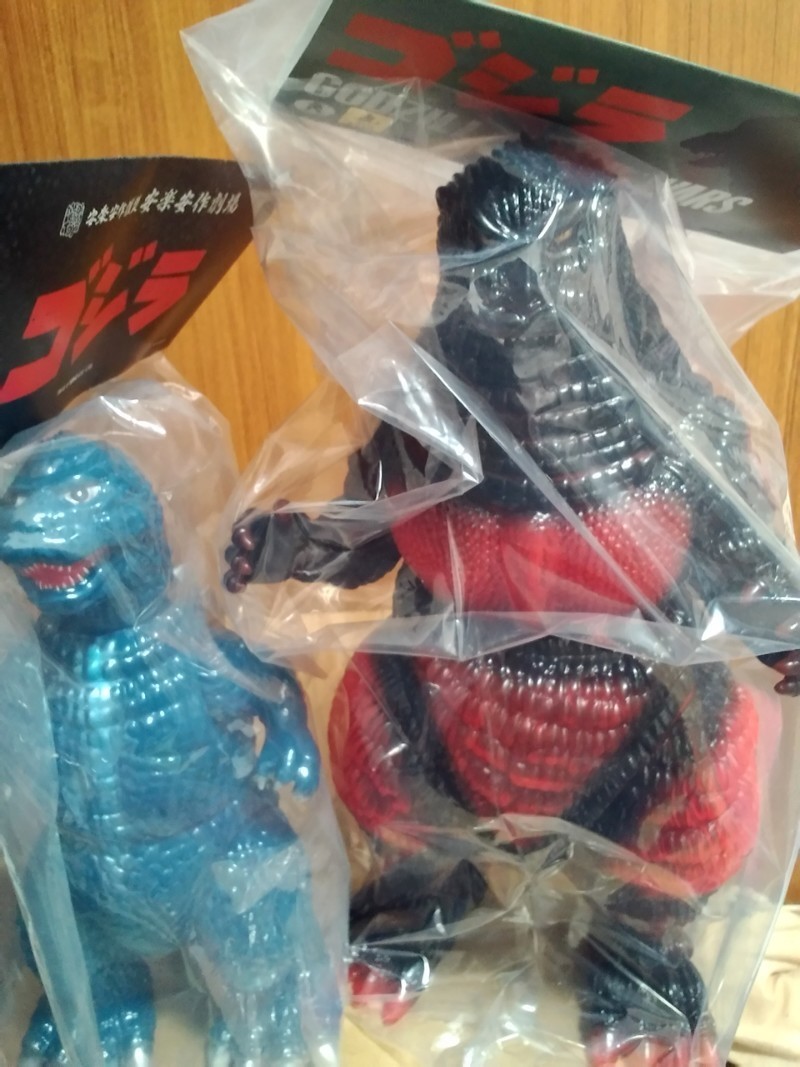 送料無料 当選品2体セット☆マーミット GODZILLA VINYL WARS EX